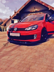 VW Golf GTI 35th MK6 2008-2012 Frontsplitter Maxton Design